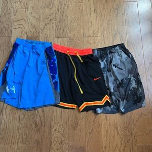 Mix Mens athletic shorts 3 pair